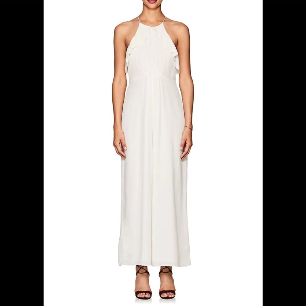 Zimmermann flutter silk sleeveless jumpsuit size 3